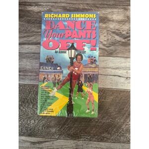 Richard Simmons Dance Your Pants Off VHS Sealed 1990s Workout Aerobics Retro